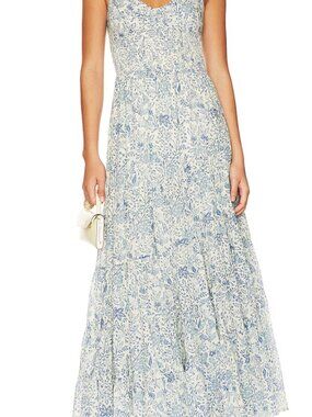 Free People Sundrenched Printed Maxi